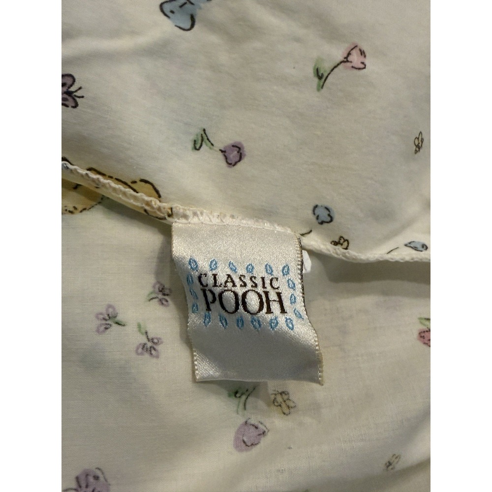 Disney Winnie the Pooh 90's baby crib bedding 2pc nursery set blanket vintage - Picture 6 of 8